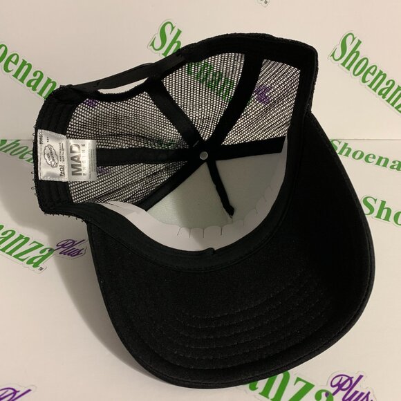 Mad Engine Hat The Simpsons Bart Don’t Have A Cow Man Snapback Trucker Black Cap - Picture 6 of 7